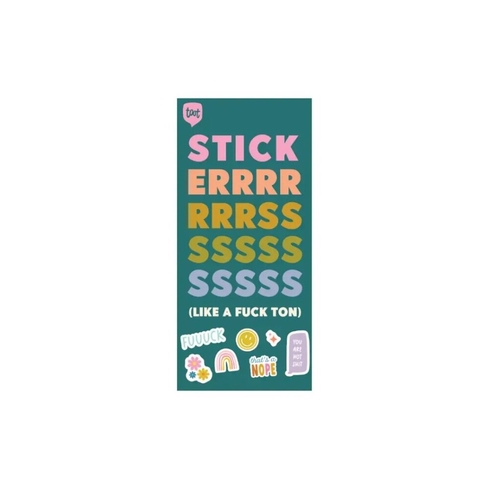 ($10) Sticker Books (A Lot of Stickers!) - The Sweary Edition